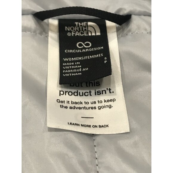 The North Face Jacket Womens Size Small Blue Circaloft Packable With Bag Hooded - Picture 12 of 16